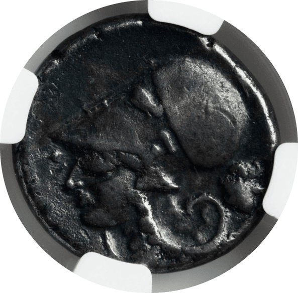 【Ch VF 4/5 3/5】紀元前4世紀  古代ギリシア コリントス  スターテル銀貨(裏)